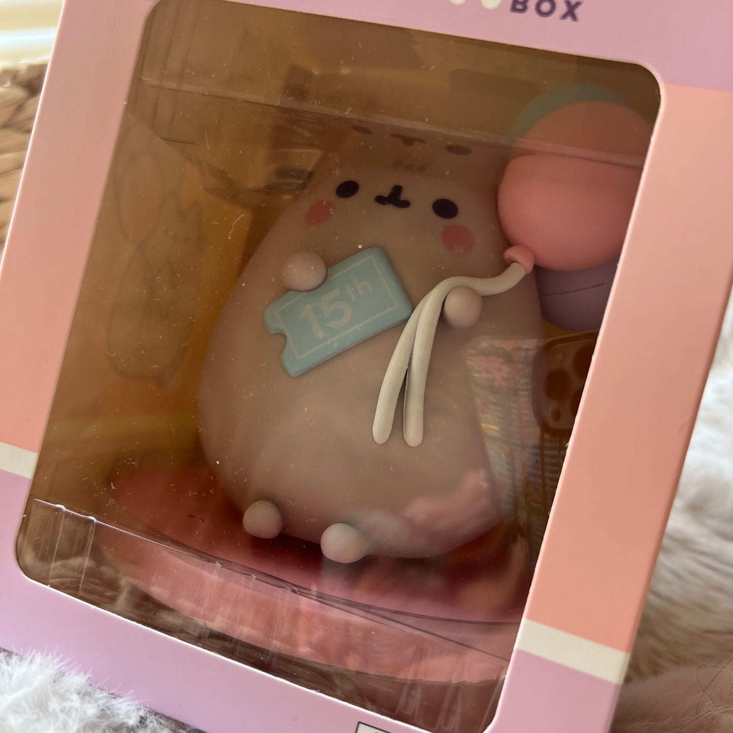 Pusheen Pink Balloon Figure