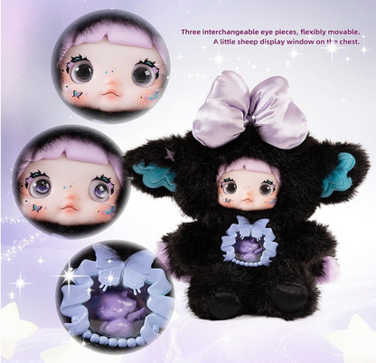 Nommi Plush Fantasy World Series Figure with Keychain in Pastel Greeen