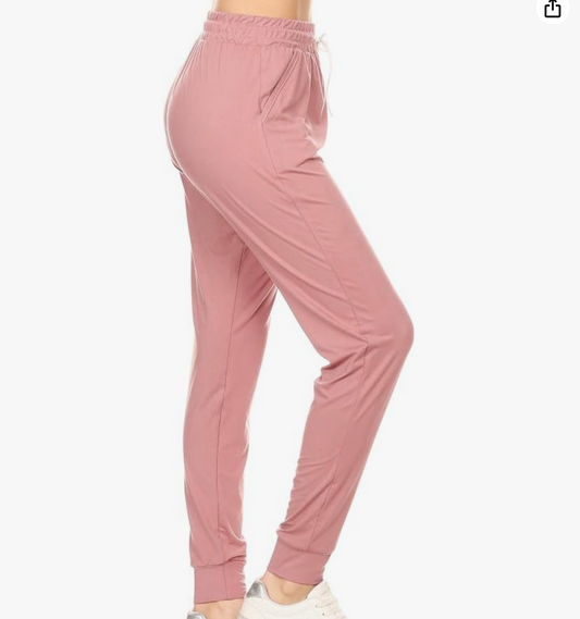 Dusty Rose Joggers