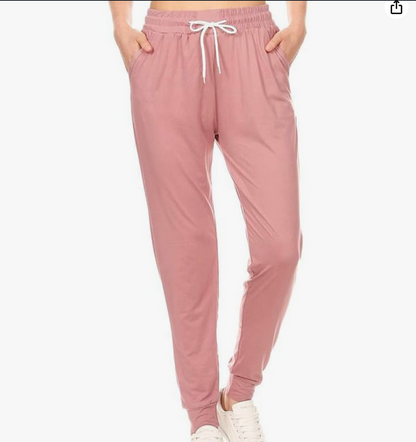 Dusty Rose Joggers