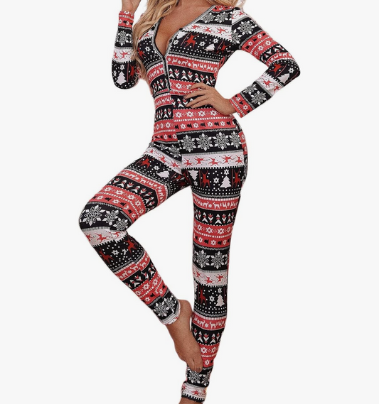 Holiday Fair Isle Onesie