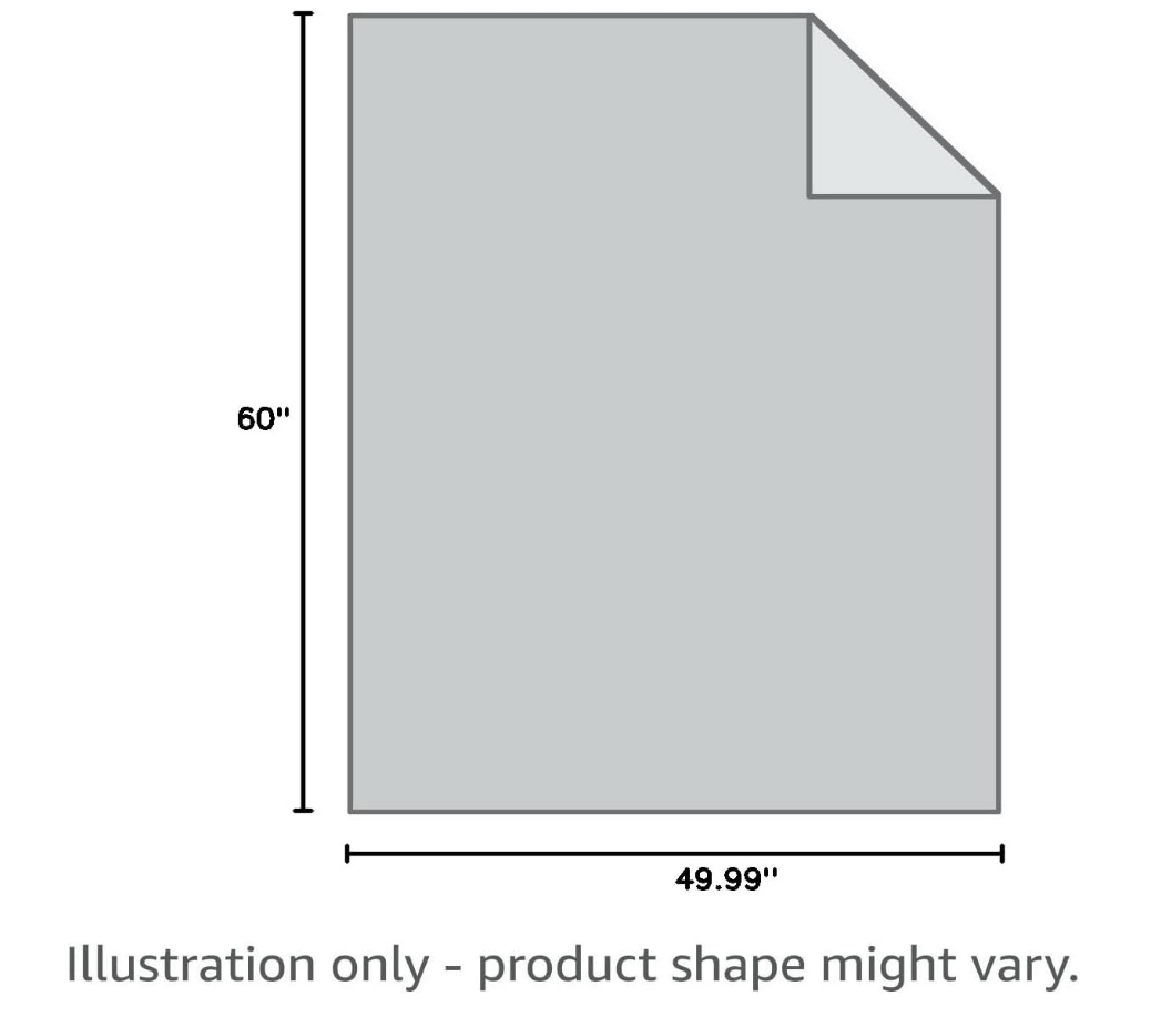 Light Beige Throw Blanket