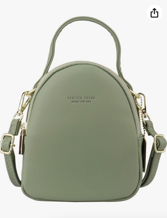 Sage Green Mini Crossbody Bag