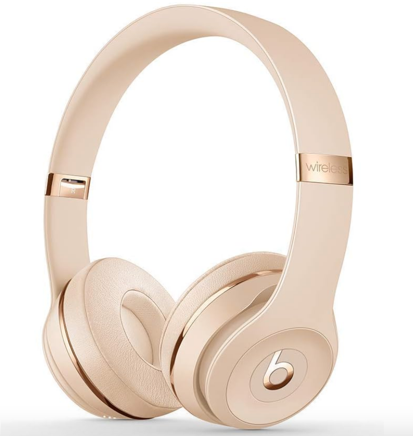 Beats Solo 3 Wireless On-Ear Headphones in Satin Gold