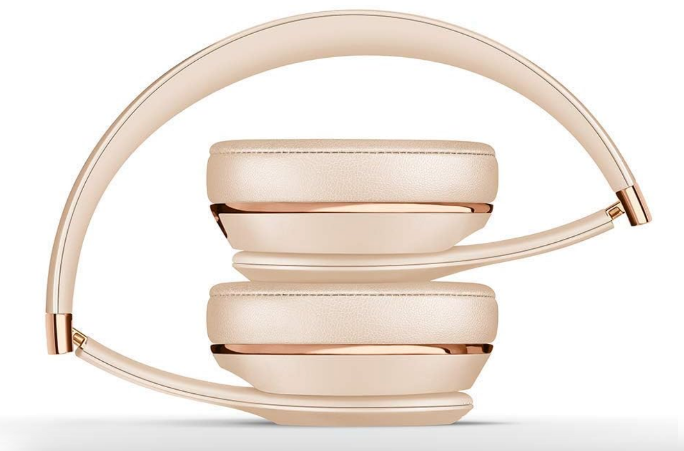 Beats Solo 3 Wireless On-Ear Headphones in Satin Gold