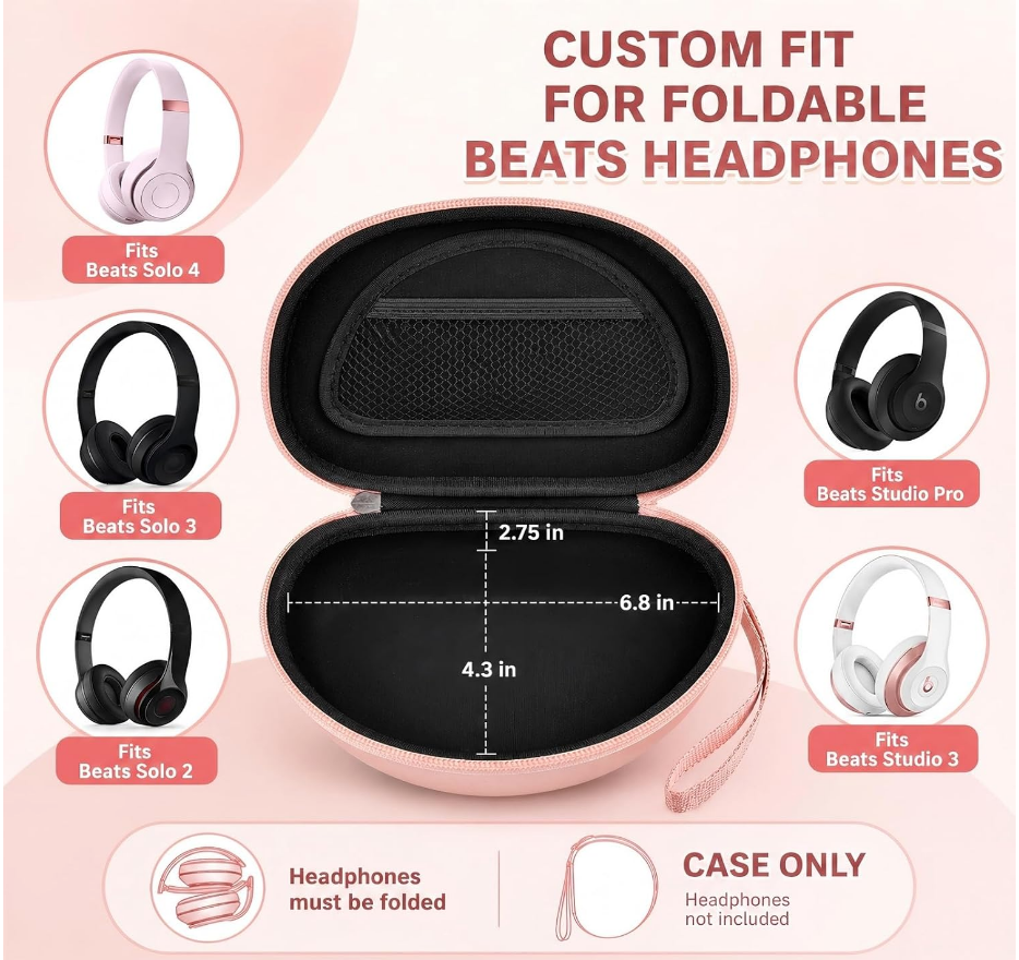 Hard Carrying Case Compatible for Beats Solo3/Solo2