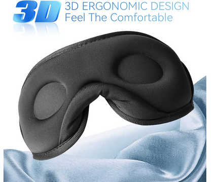 Black Bluetooth Music Sleep Mask