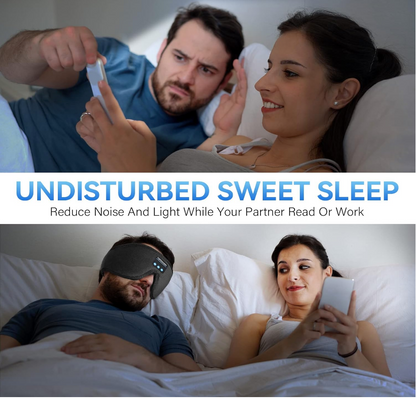 Black Bluetooth Music Sleep Mask