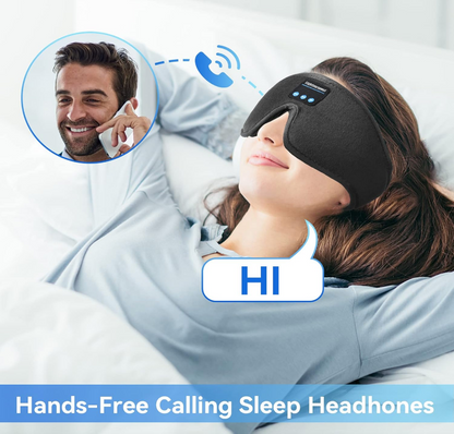Black Bluetooth Music Sleep Mask