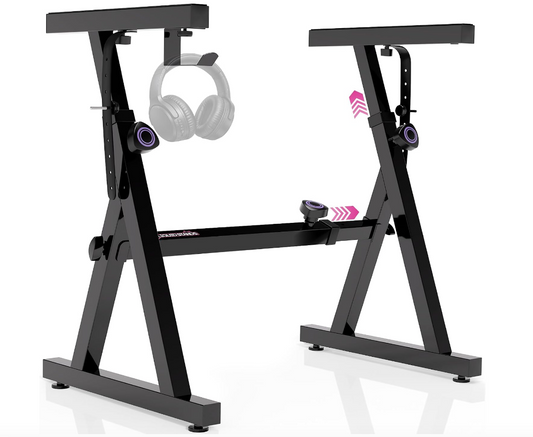 Adjustable Black Keyboard Stand