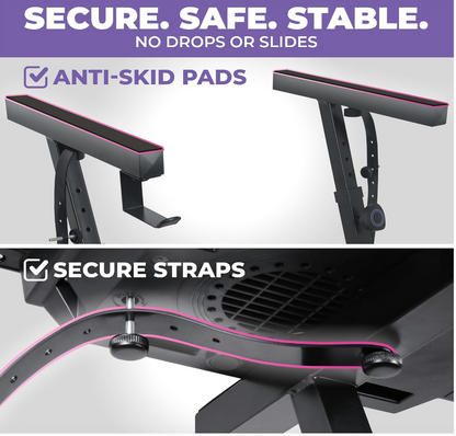 Adjustable Black Keyboard Stand