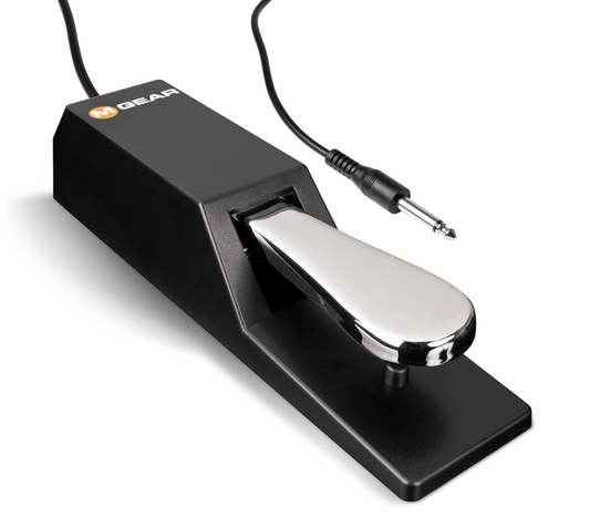 Sustain Pedal with Chrome Foot