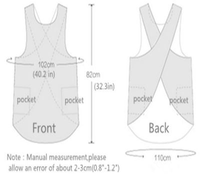 Sleeveless Apron Tunic in Light Pink
