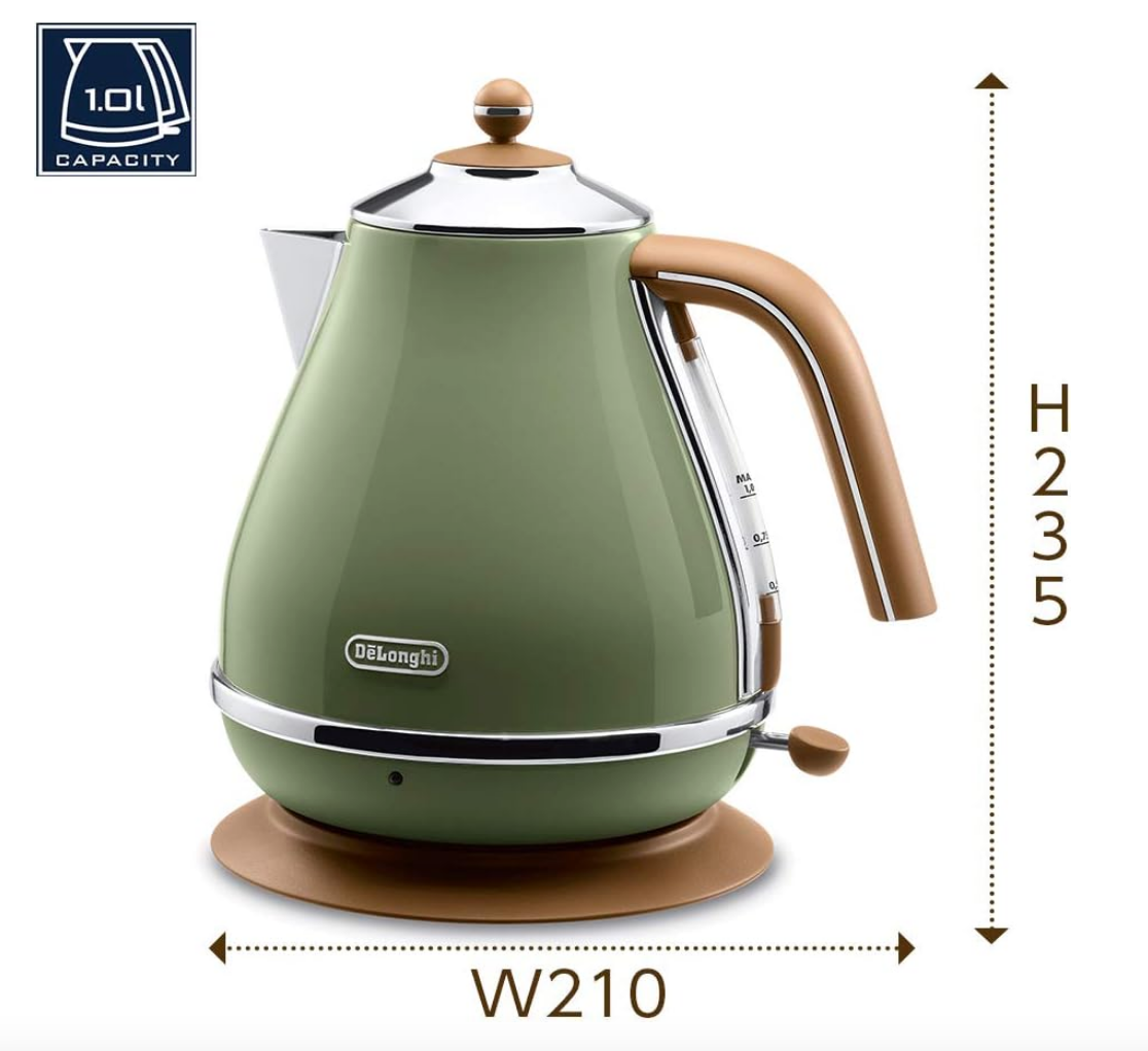 Vintage Green Electric Kettle