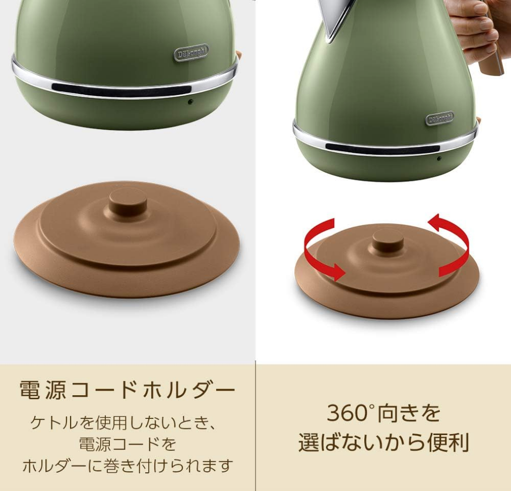 Vintage Green Electric Kettle