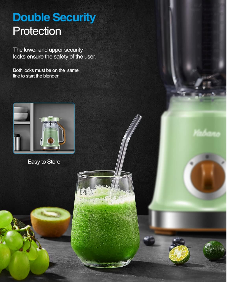 Mint Green Countertop Blender