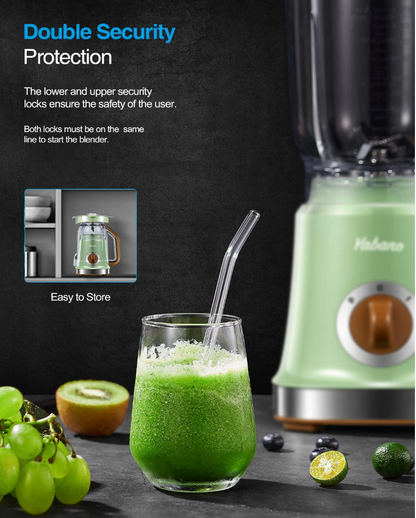 Mint Green Countertop Blender