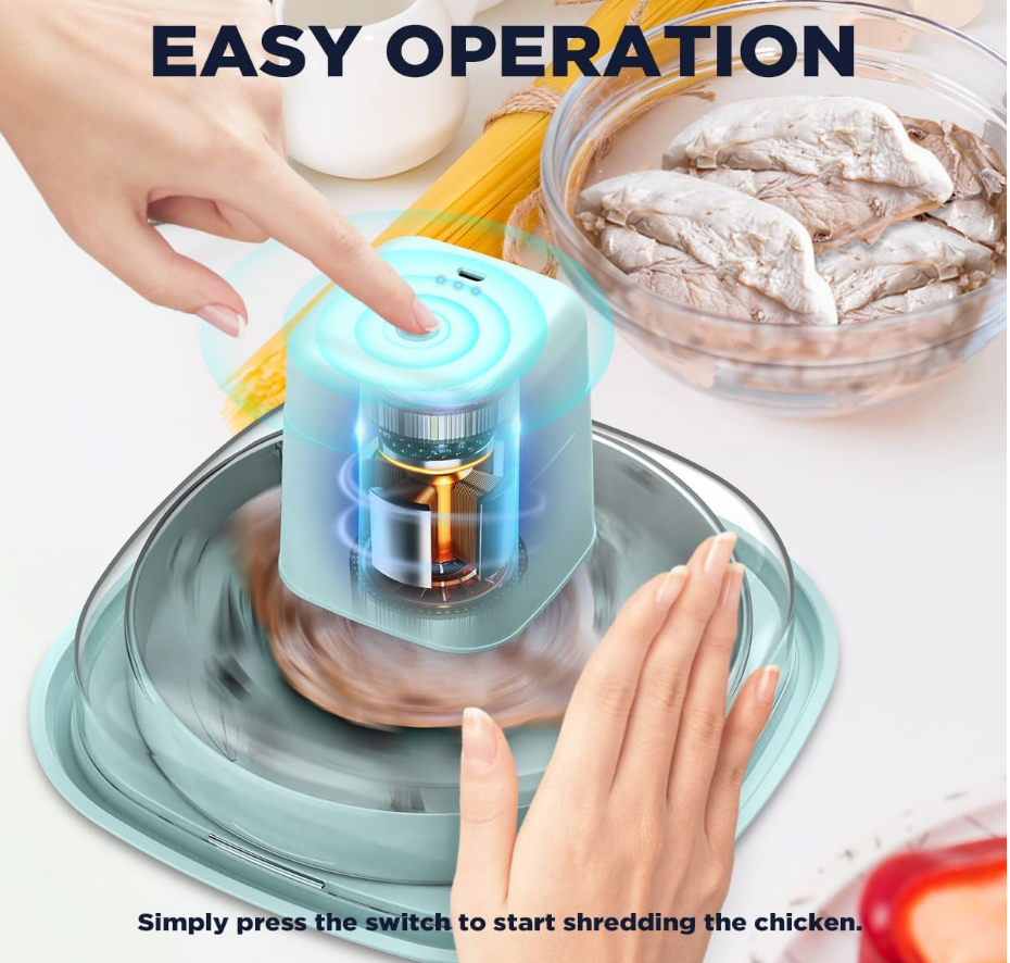 9" Electric Chicken Shredder Tool