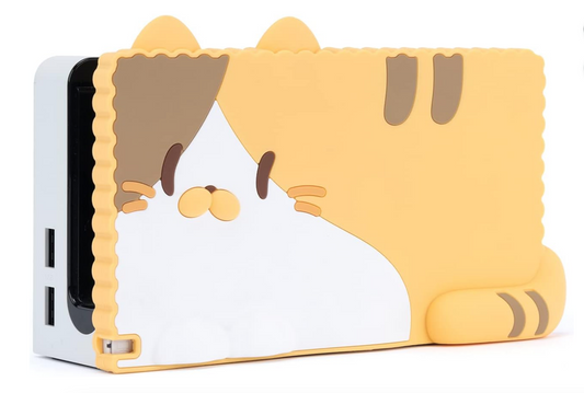 Silicone Cat Nintendo Switch Dock Cover