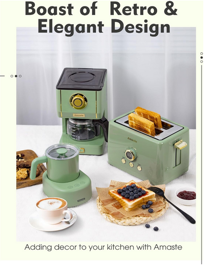 Drip Coffee Maker in Sage Green