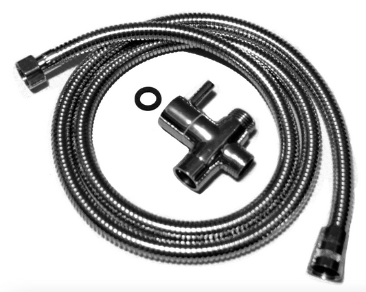 Enema Cleaning System, Shower Kit with 5/5", 6" and 10" Tips