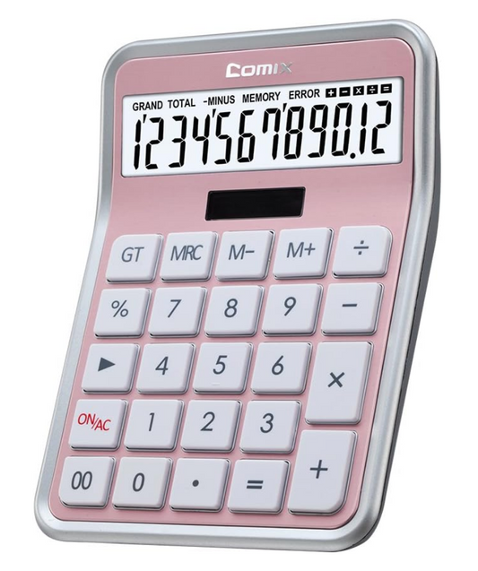 Pink Desktop Calculator