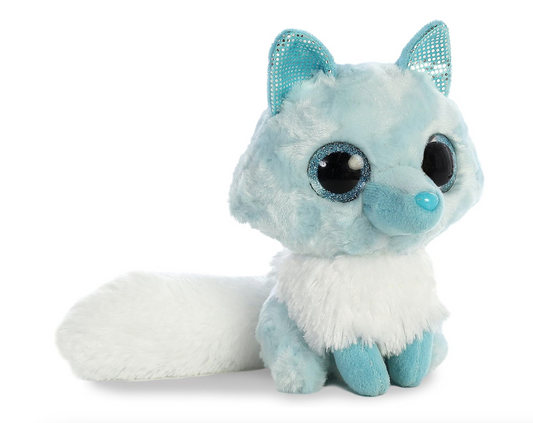Blue Plush Fox