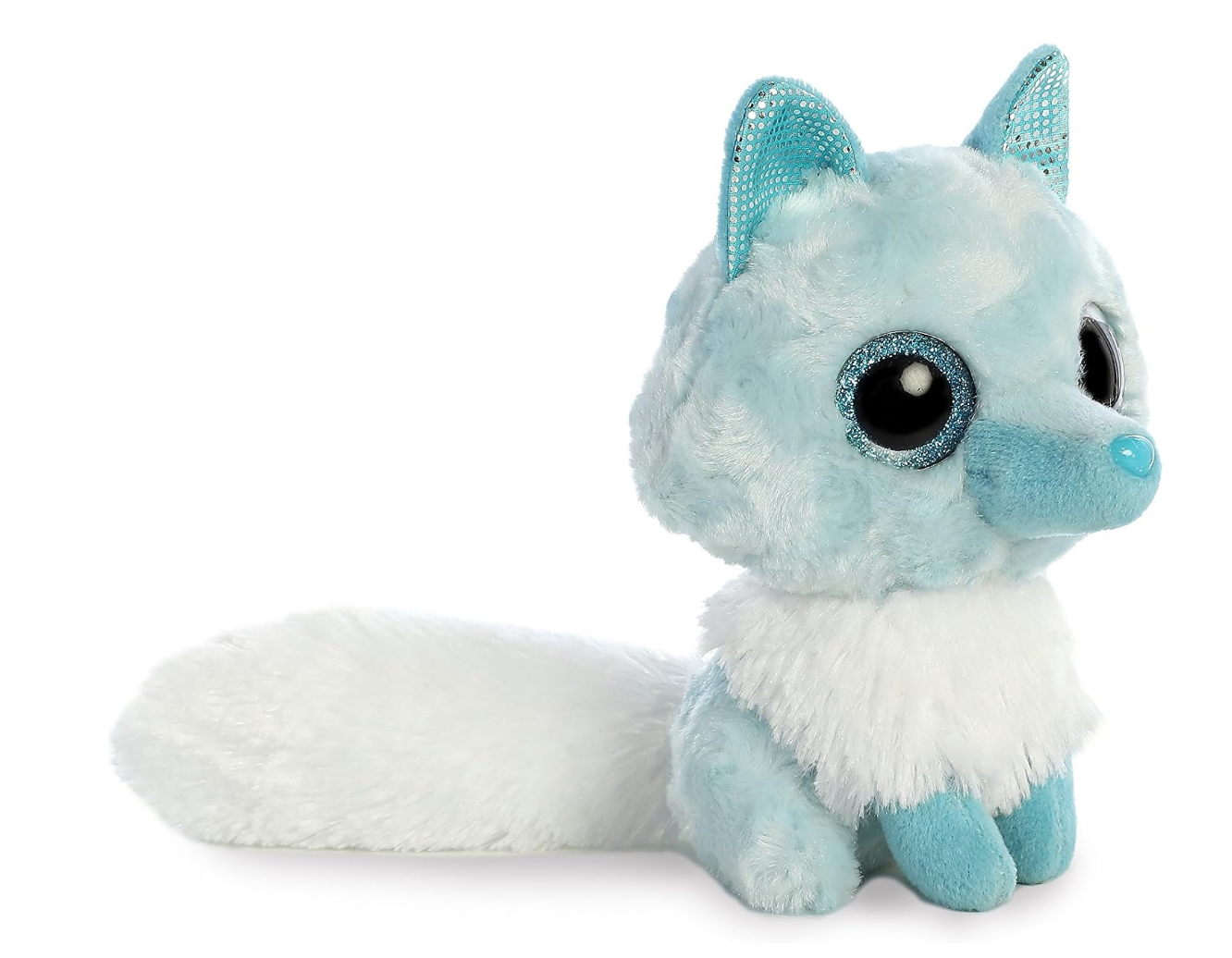 Blue Plush Fox