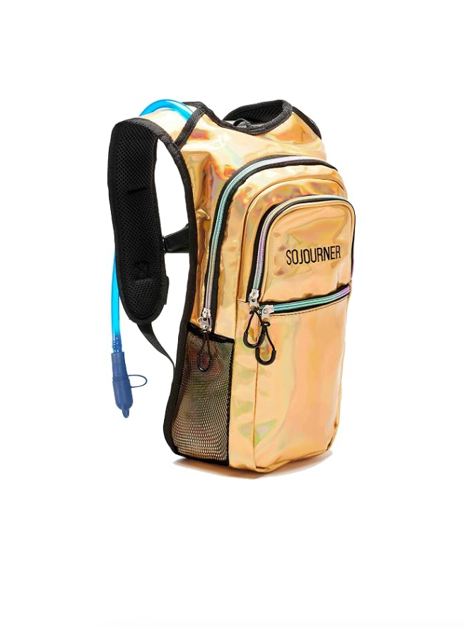 Gold Hydration Sling Backpack