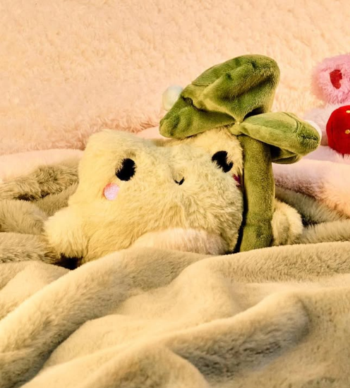 Moss Frog Plush