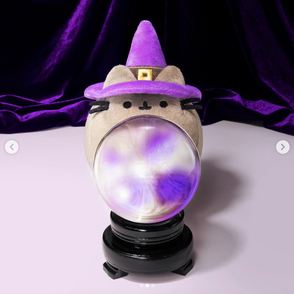 Plush Witch Cat
