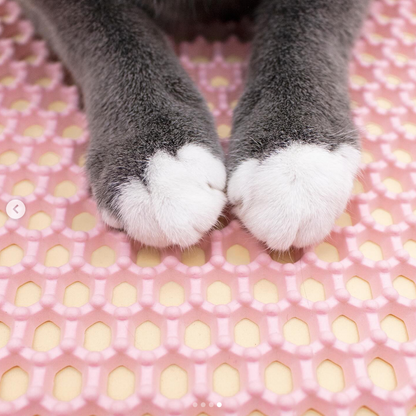 Pusheen Pink Cat Litter Mat