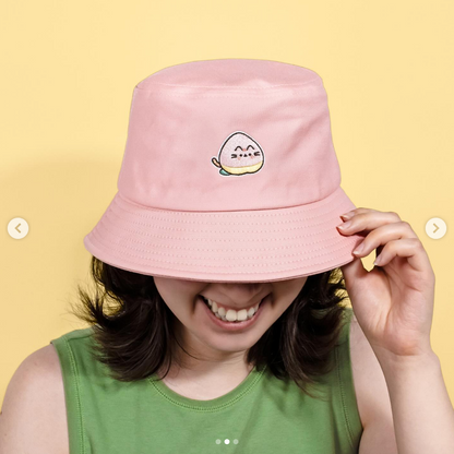 Pink Peach Bucket Hat