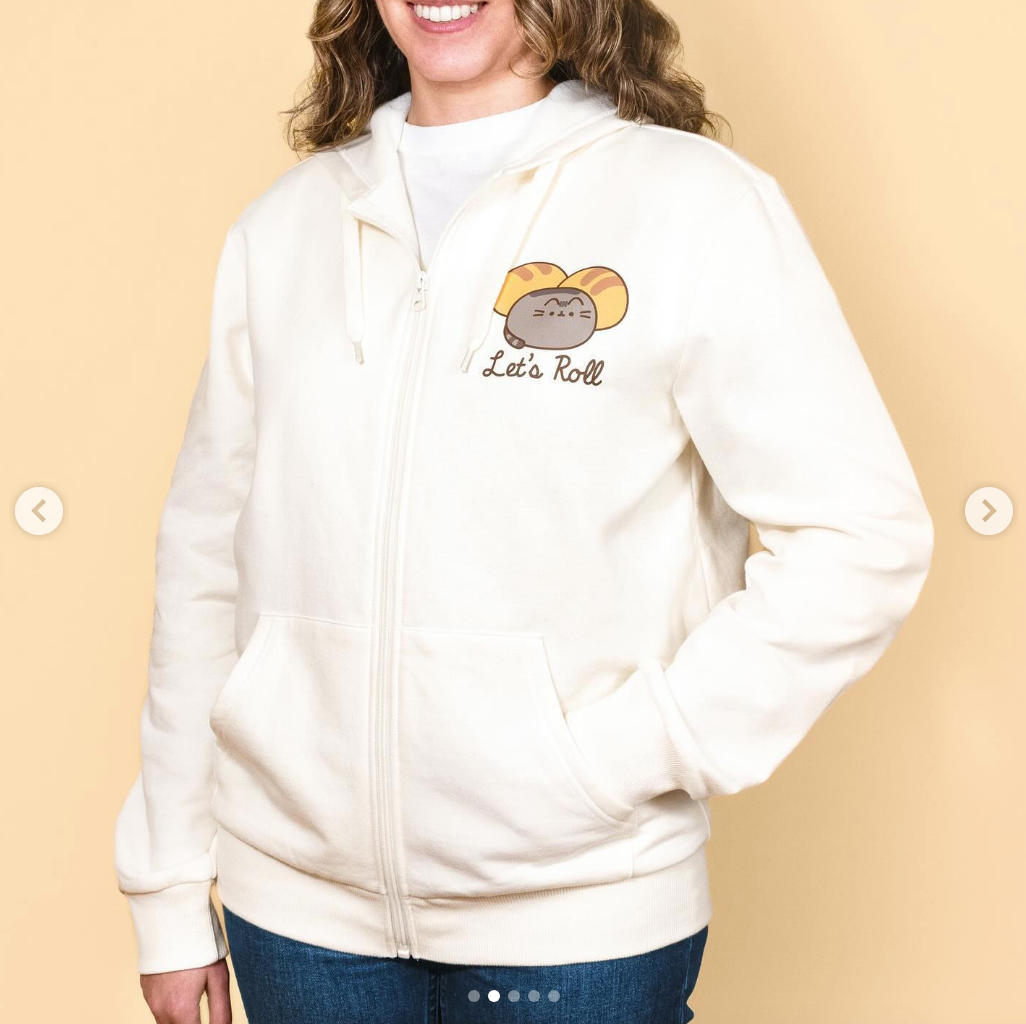 Cream Zip-Up Carb Club Hoodie