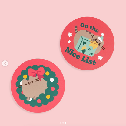 Red and Green Holiday Coaster Set