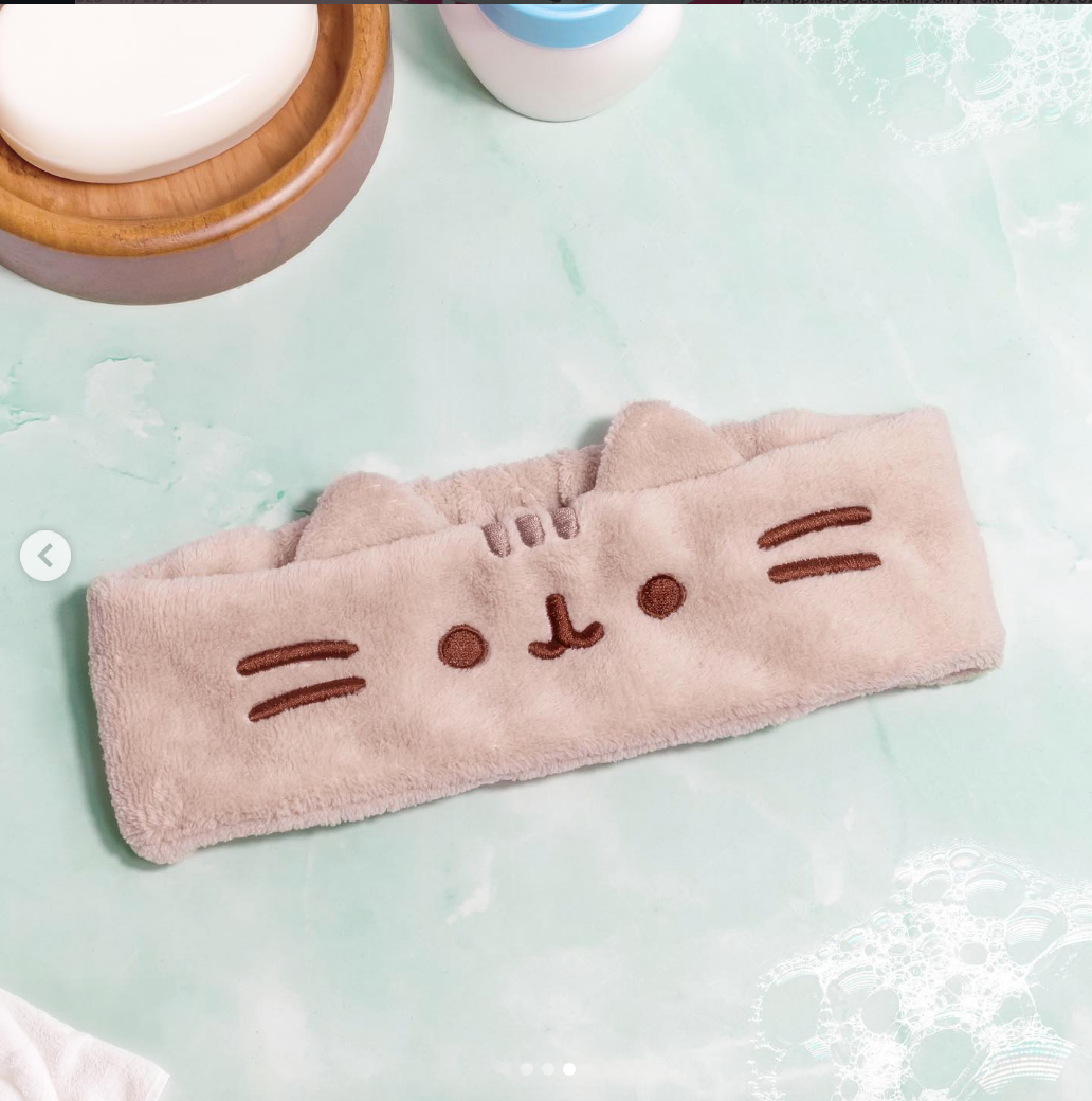 Plush Cat Spa Headband
