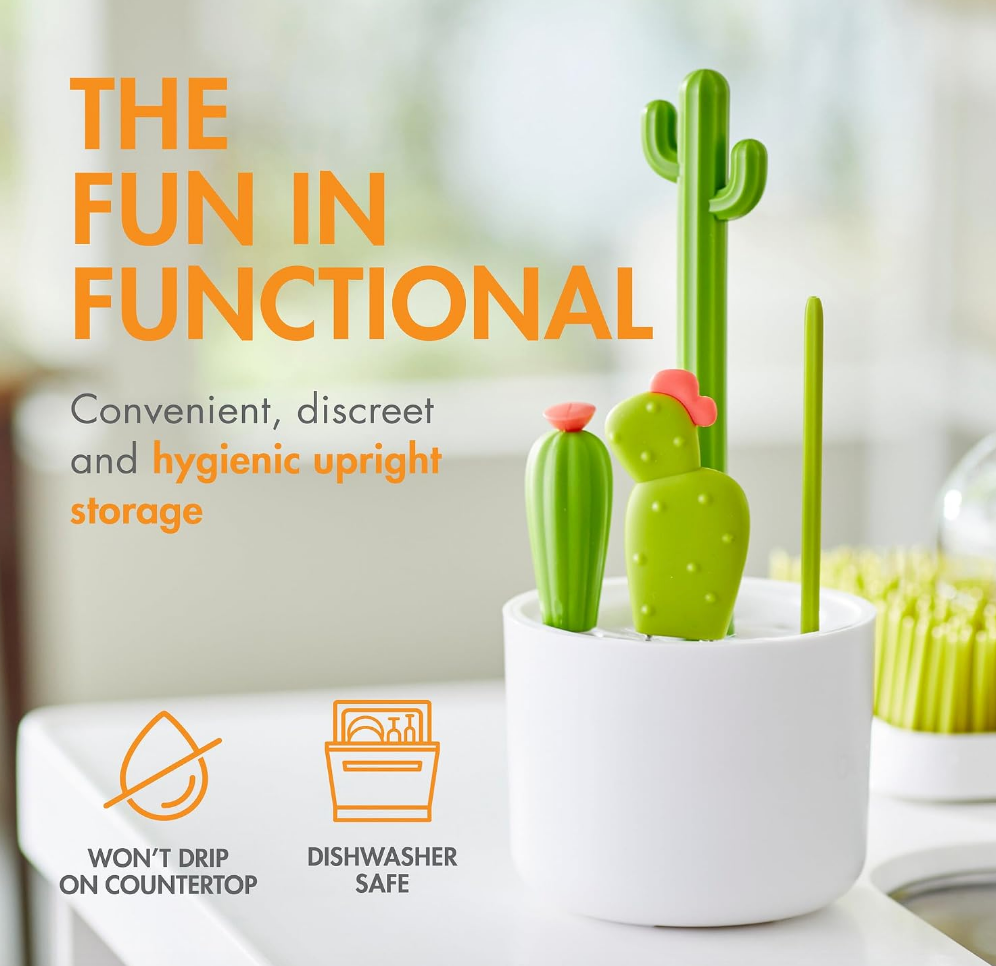 Cacti Bottle Cleaning Brush Set
