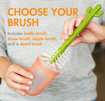 Cacti Bottle Cleaning Brush Set