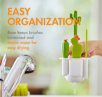 Cacti Bottle Cleaning Brush Set