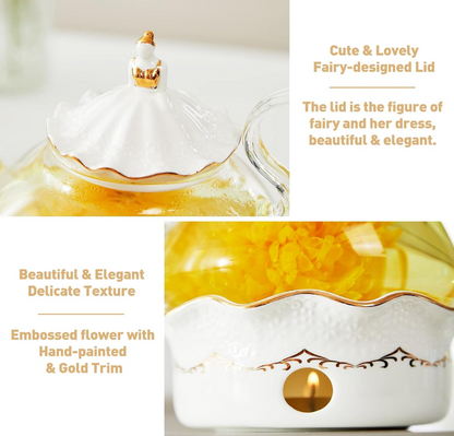 Elegant Glass Teapot
