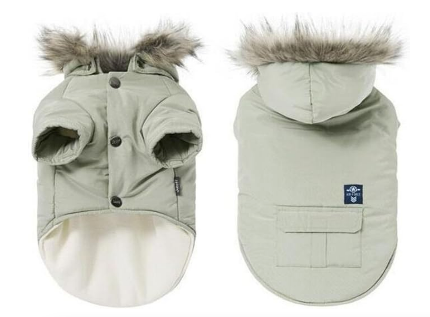 Pet Hooded Puffer Jacket