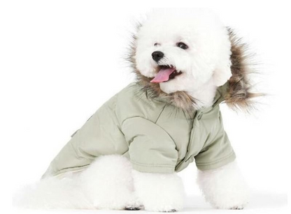 Pet Hooded Puffer Jacket