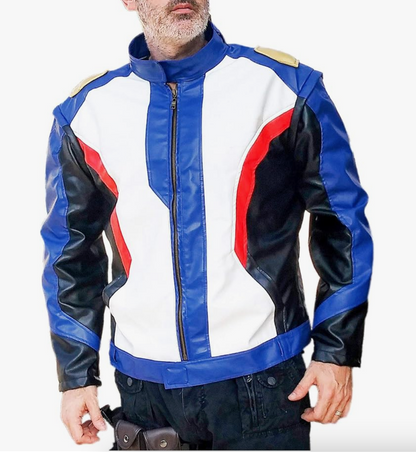 Leather Soldier: 76 Cosplay Jacket