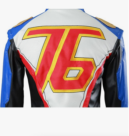 Leather Soldier: 76 Cosplay Jacket