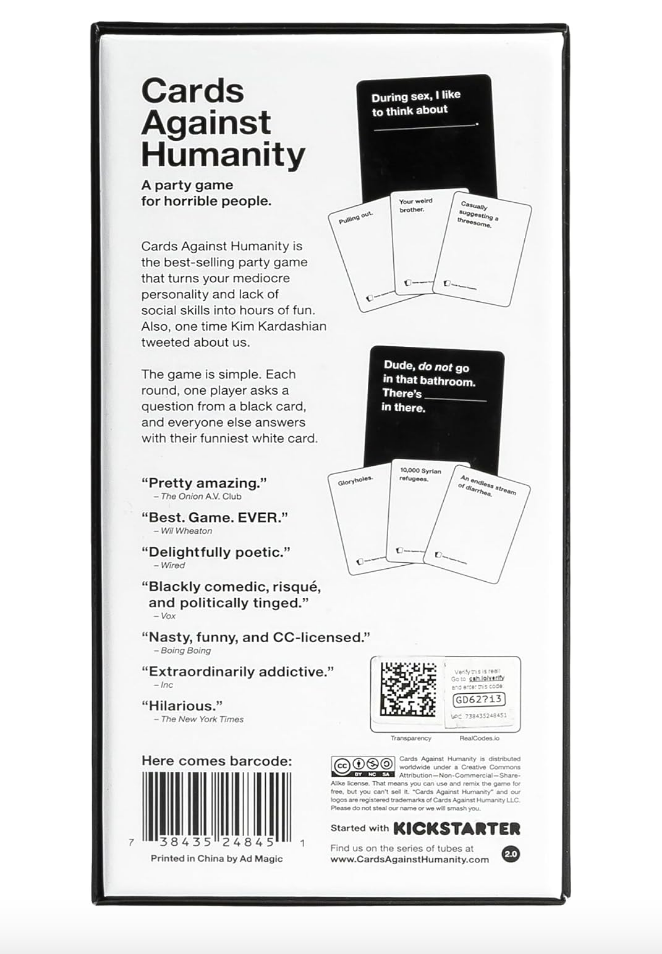 Cards Against Humanity