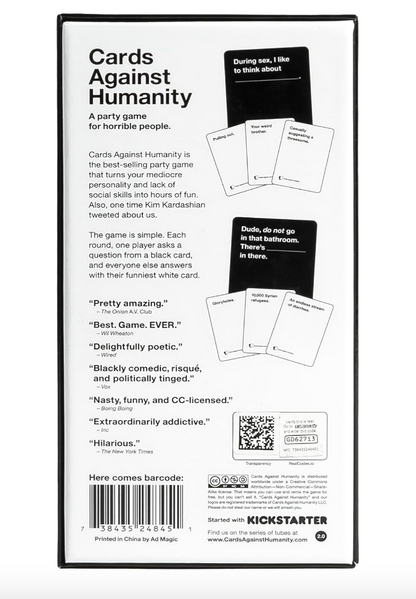 Cards Against Humanity