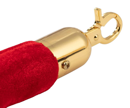 Red Velvet Stanchion Rope (Set of 2)